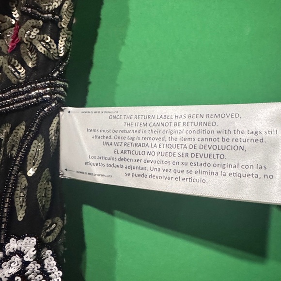 Mac Duggal 5400D black multicolor Size 4 - Picture 11 of 11